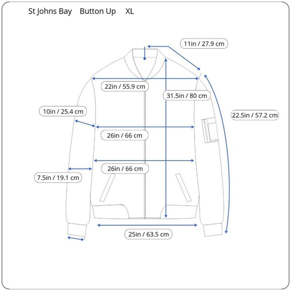 Authentic St Johns Bay Extra Large Brown Plaid Interior Button Up Jacket - Picture 2 of 12